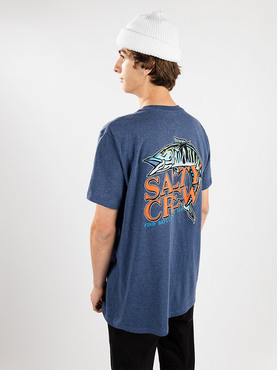 Salty Crew Oh No Standard T-Shirt sininen