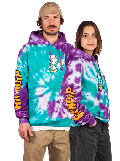 RIPNDIP Ripnstones Hoodie tiedye