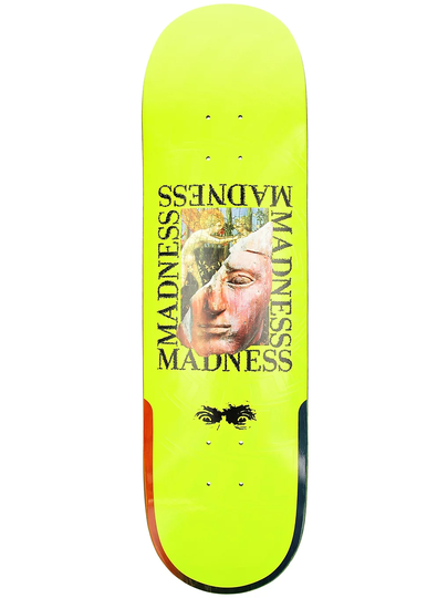 Madness Skateboards Labotomy R7 8.5" Skateboard Deck keltainen