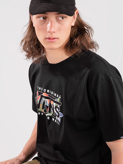 Vans Lucid Floral T-Shirt musta