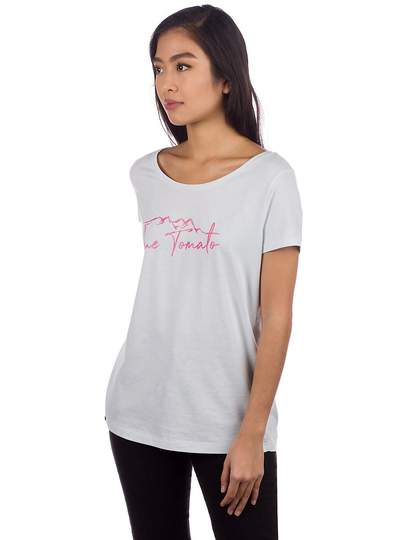 Blue Tomato Mountain Script T-Shirt sininen