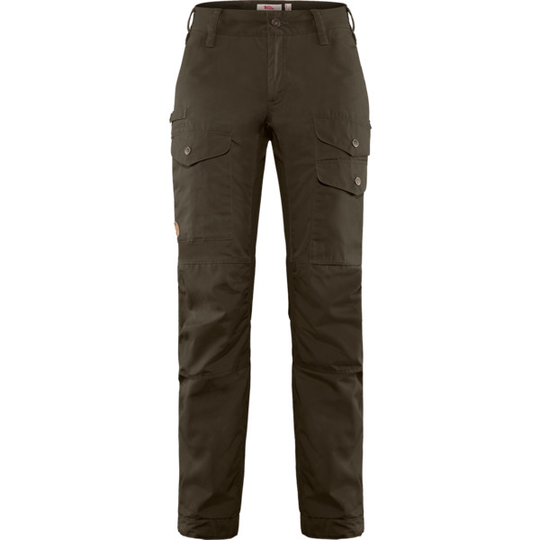 Fjällräven Vidda Pro Ventilated Trs W Short - Dark Olive - Naiset - 38