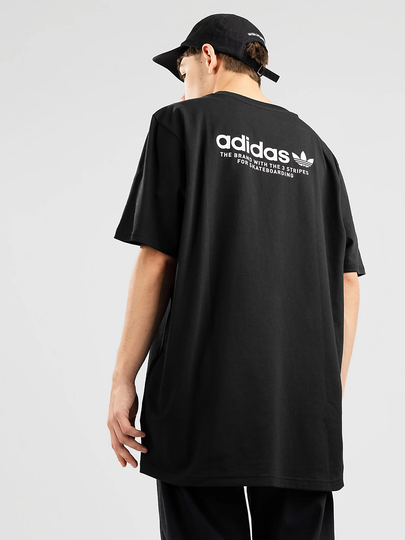 adidas Skateboarding 4.0 Logo T-Shirt musta