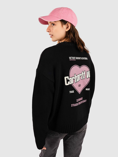 Carhartt WIP Growth Neule musta