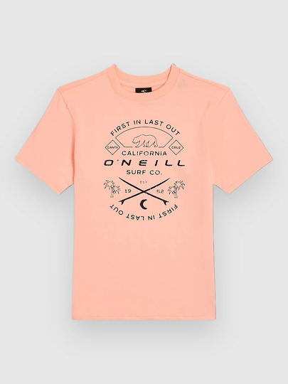 O'Neill Jack Muir Kids T-Paita pinkki