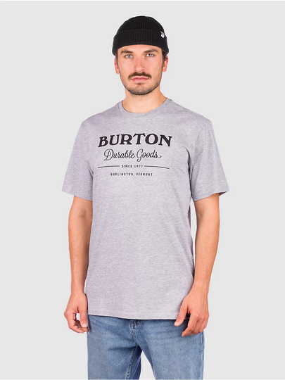 Burton Durable Goods T-paita harmaa