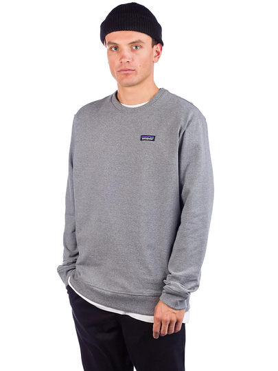 Patagonia P-6 Label Uprisal Crew Sweater harmaa