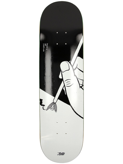 Temple of Skate Spooky Brush 8.25" Skateboard Deck kuviotu