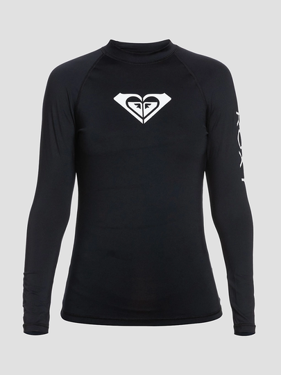 Roxy Whole Hearted UPF 50 Longsleeve Rash Guard harmaa