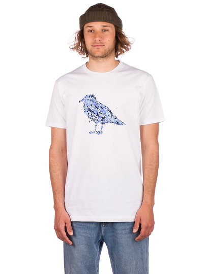 Cleptomanicx Jack Gullock T-Shirt sininen