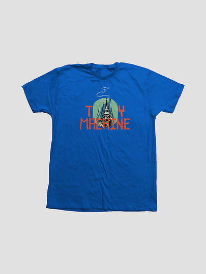 Toy Machine Curtain T-Shirt sininen