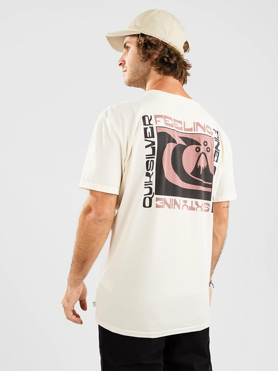 Quiksilver Wavy Minds T-Shirt valkoinen