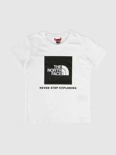THE NORTH FACE Teens Box T-Shirt valkoinen