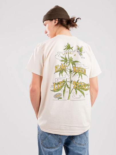 Dravus Plantbased Lifestyle T-Shirt valkoinen
