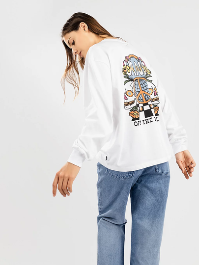 Vans Glow Bully Bloussant T-Shirt valkoinen