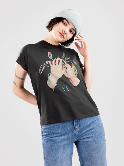 RVCA Pray T-Shirt musta
