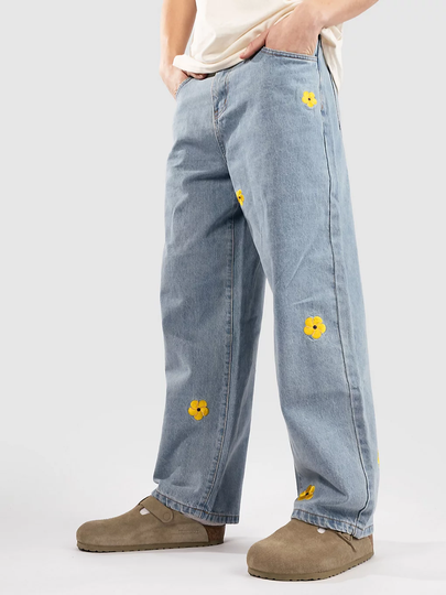 Blue Tomato EMB Denim Farkut sininen
