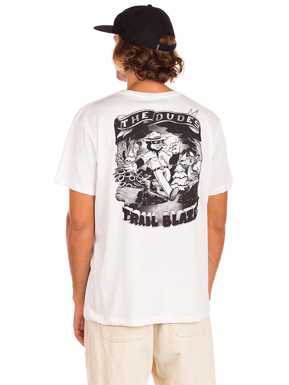 The Dudes Trail Blazer T-Shirt valkoinen