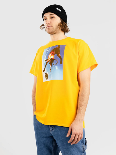 Ice Cream SB Catbud T-Shirt keltainen