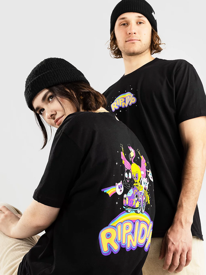 RIPNDIP Friends Forever T-Shirt musta