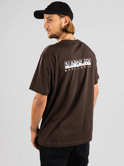 Napapijri S-Telemark T-Shirt ruskea