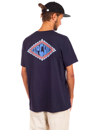Rip Curl SWC Rubber Soul T-Shirt sininen