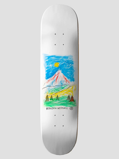Element Great Outdoors Brandon Westgat 8.31" Skeittilaudan dekki kuviotu