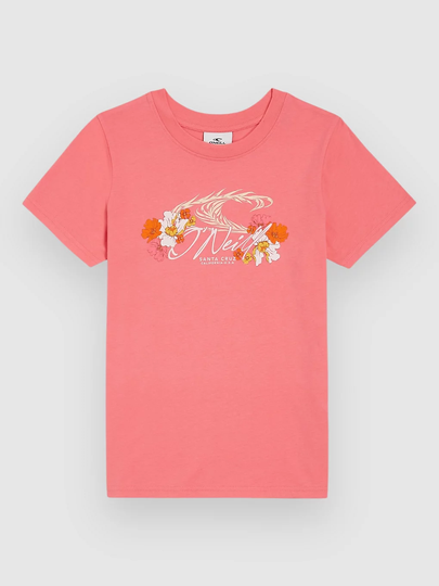 O'Neill Sefa Graphic Kids T-Paita pinkki