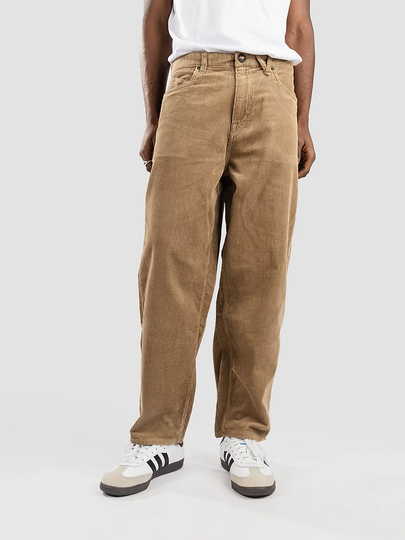 Volcom Billow Tapered Vakosamettihousut ruskea