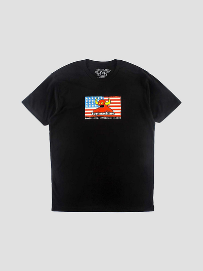 Toy Machine American Monster B.S.C T-Shirt musta