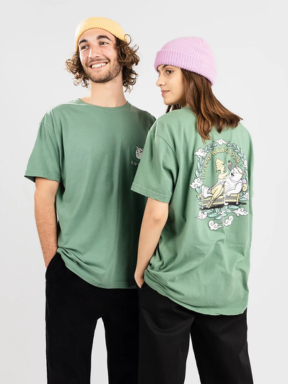 RIPNDIP Waiting In Heaven T-Shirt vihreä