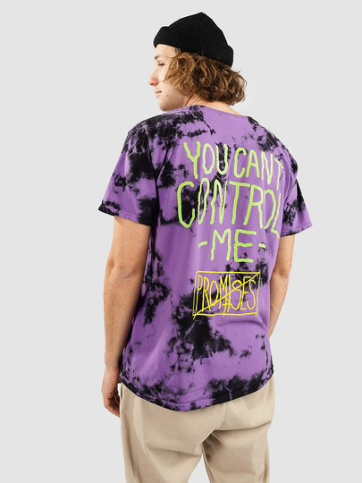 Broken Promises Control Me Td T-Shirt violet