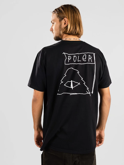 Poler Scribble T-Shirt musta