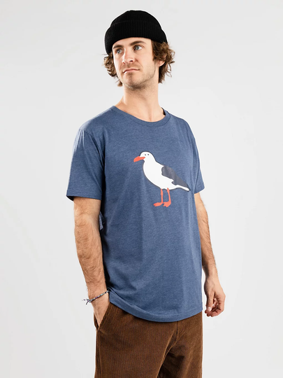 Cleptomanicx OG Gull T-Shirt sininen
