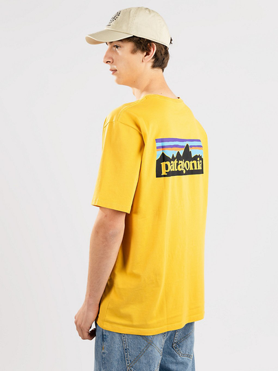 Patagonia P6 Logo Organic T-Shirt keltainen