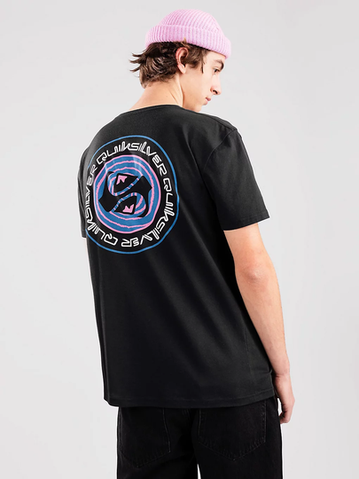 Quiksilver Circle Game T-Shirt musta