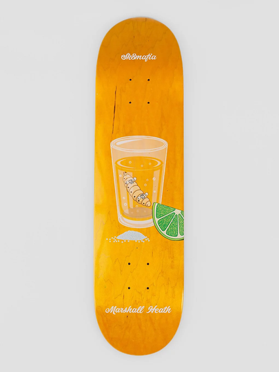 SK8 Mafia Heath Hacked 8.0" Skateboard Deck kuviotu