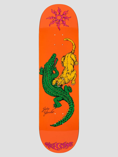 Welcome Swamp Fight On Popsicle 8.5" Skeittilaudan dekki kuviotu