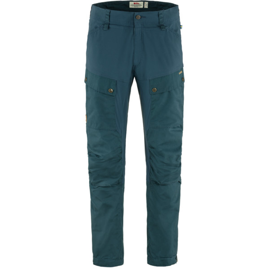 Fjällräven Keb Trousers M Long - Mountain Blue-mountain Blue - Miehet - 44
