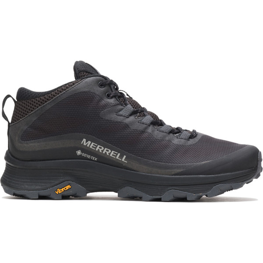 Merrell Moab Speed Mid Gtx - Black/asphalt - Miehet - 41