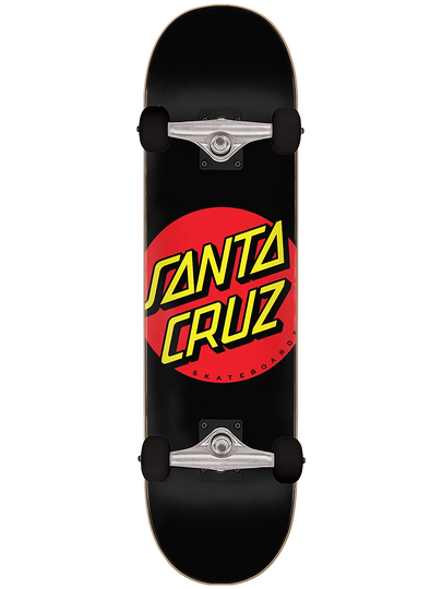 Santa Cruz Classic Dot Full 8.0" Complete musta