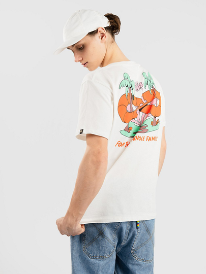 The Dudes Waterpark T-Shirt valkoinen