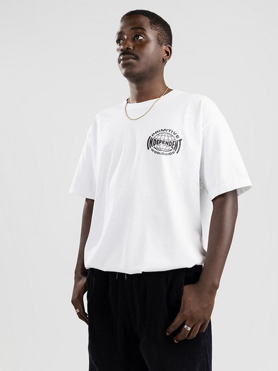 Primitive Global T-Shirt valkoinen