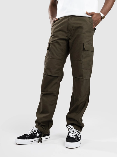 Carhartt WIP Aviation Housut vihreä