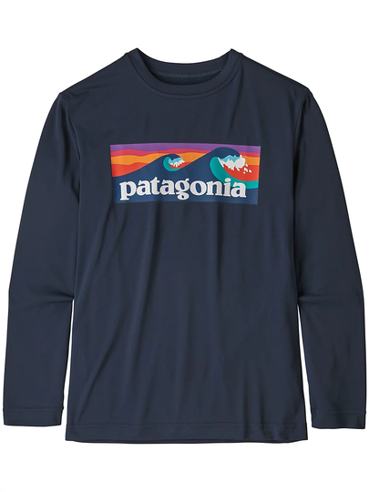 Patagonia Cap Cool Daily Longsleeve Lycra sininen