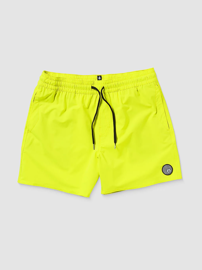 Volcom Lido Solid Trunk 16 Surffishortsit keltainen