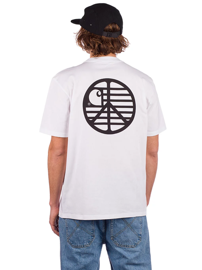 Carhartt WIP Peace State T-Shirt valkoinen