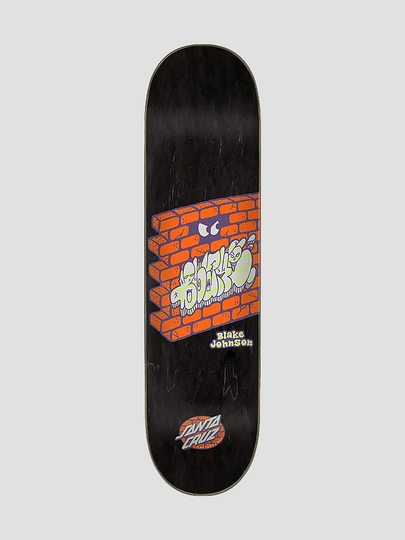Santa Cruz Johnson Other Side 8.375" Skateboard Deck musta