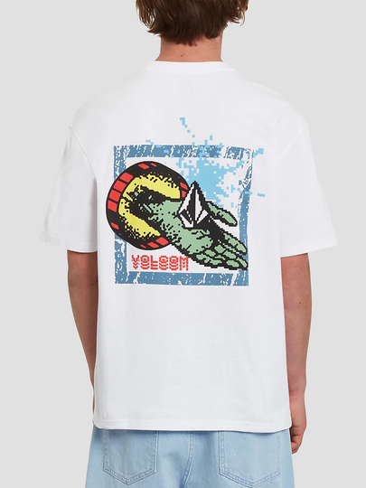 Volcom Digital Dreams LSE T-Shirt valkoinen