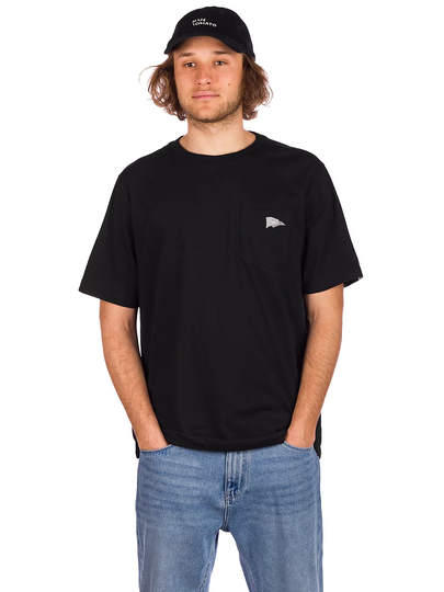 Coal Fjord T-Shirt musta